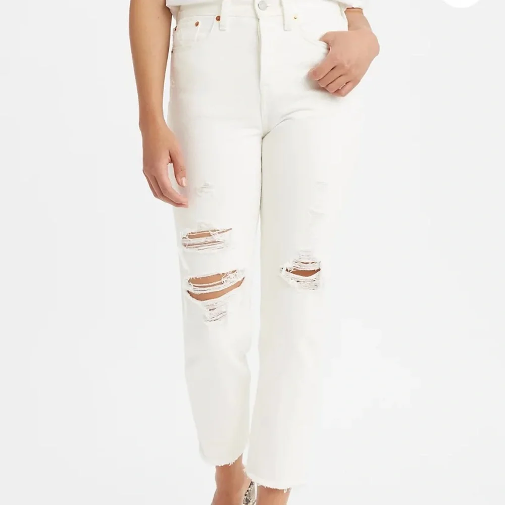 WEDGIE STRAIGHT FIT WOMEN'S Denim JEANS - Size 26 - Cloud Blank - Picture 5 of 9